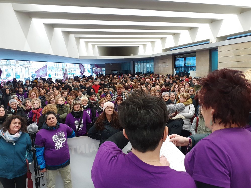 ELA prolonga la huelga de las residencias de Gipuzkoa hasta el 8 de abril