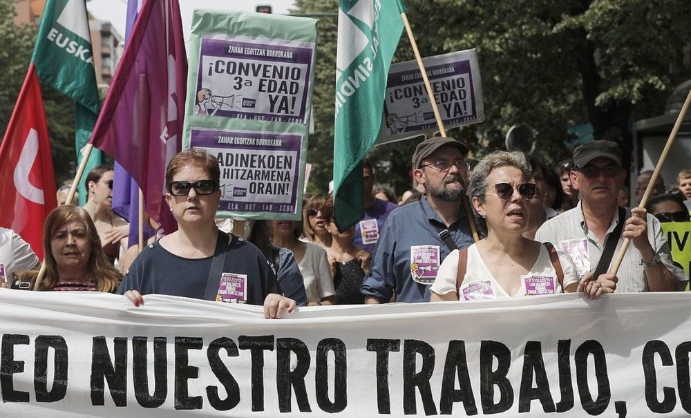 ELA reclama ante el Parlamento de Navarra partidas presupuestarias para alcanzar el convenio