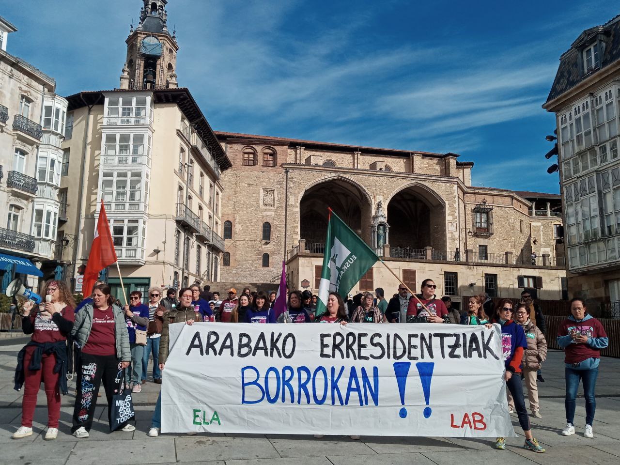ELA reclama mejorar salarios y jornada en la primera jornada de huelga de noviembre