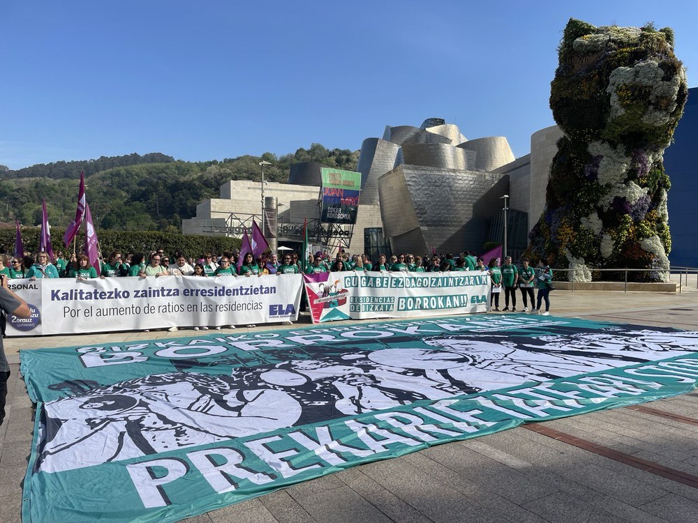 Estabilidad, sustituciones desde el primer día y subidas salariales, principales reivindicaciones del primer día de huelga