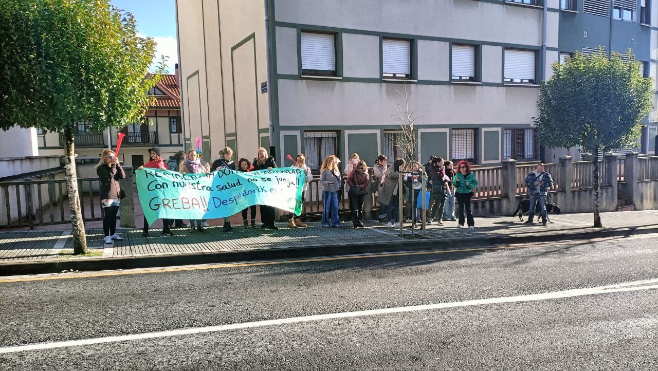 Exitoso primer día de huelga