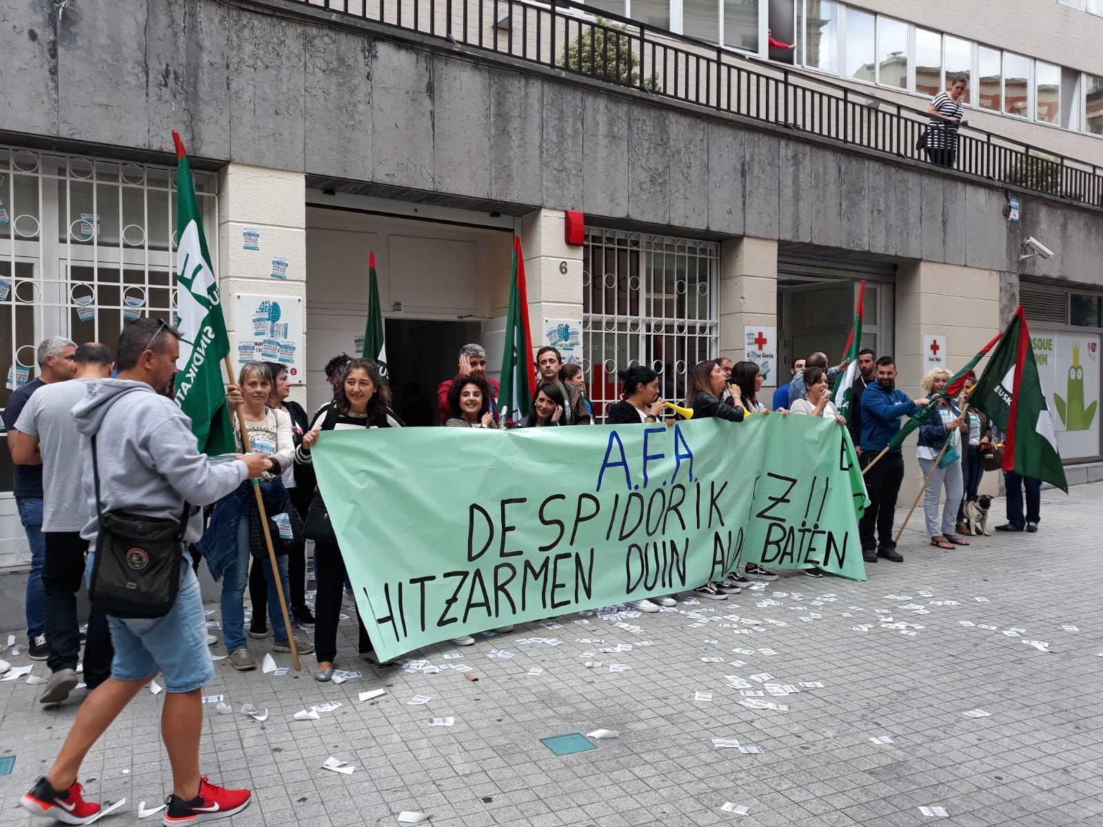 Huelga indefinida en la Asociacion de Familiares de Alzheimer de Bizkaia