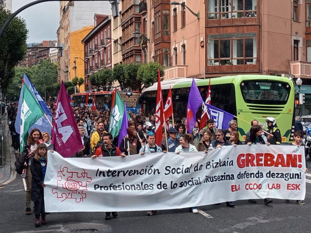 Inician el primero de los dos días de huelga convocados en el mes de mayo