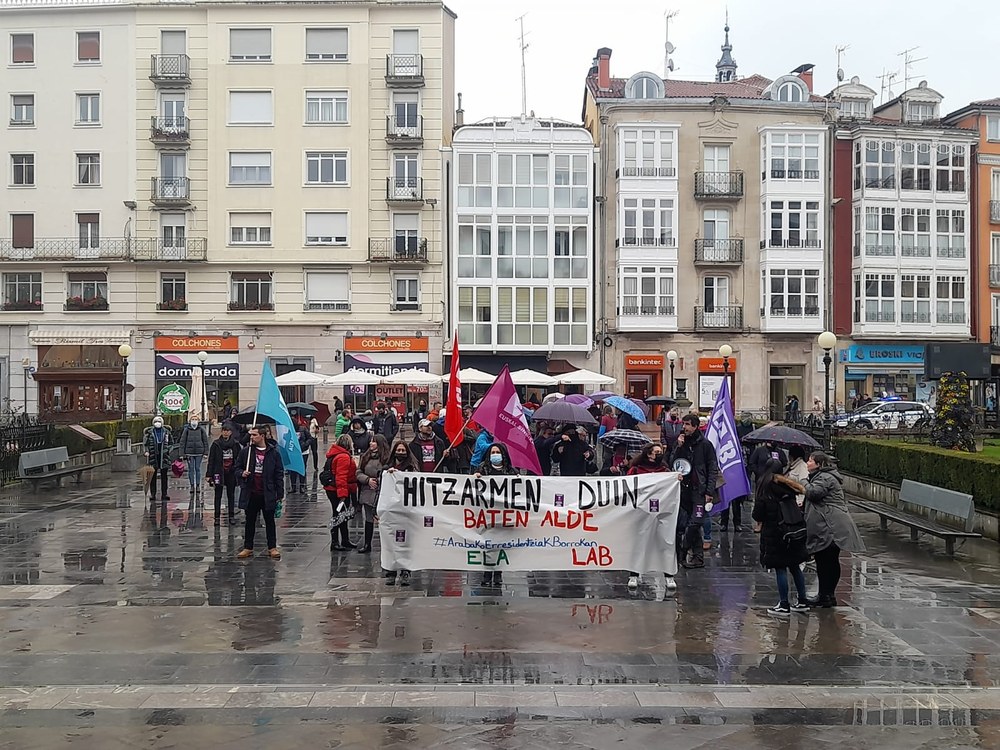 Jornada de huelga en las residencias de Álava