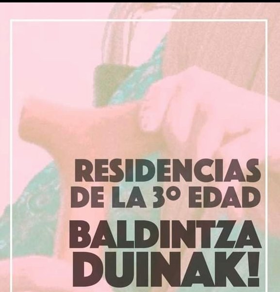 Las residencias de Álava exigen a la Diputación un convenio provincial en su decimotercera jornada de huelga