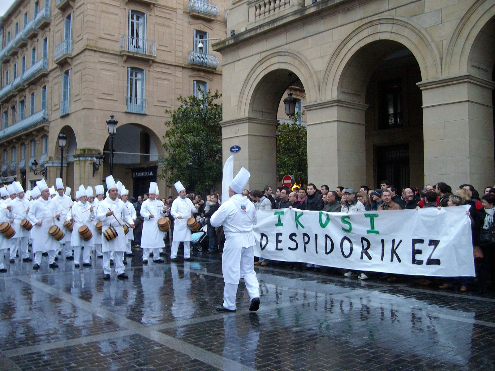 Movilizaciones contra los despidos en Ikusi