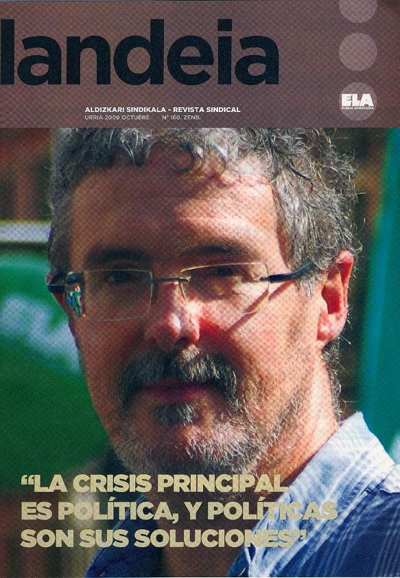 Muñoz : La crisis principal es política, y políticas son las soluciones