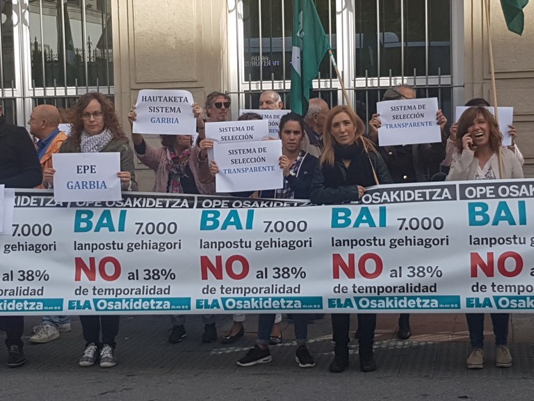 Osakidetza sigue tapando lo sucedido en esta OPE Osakidetza sigue tapando lo sucedido en esta OPE