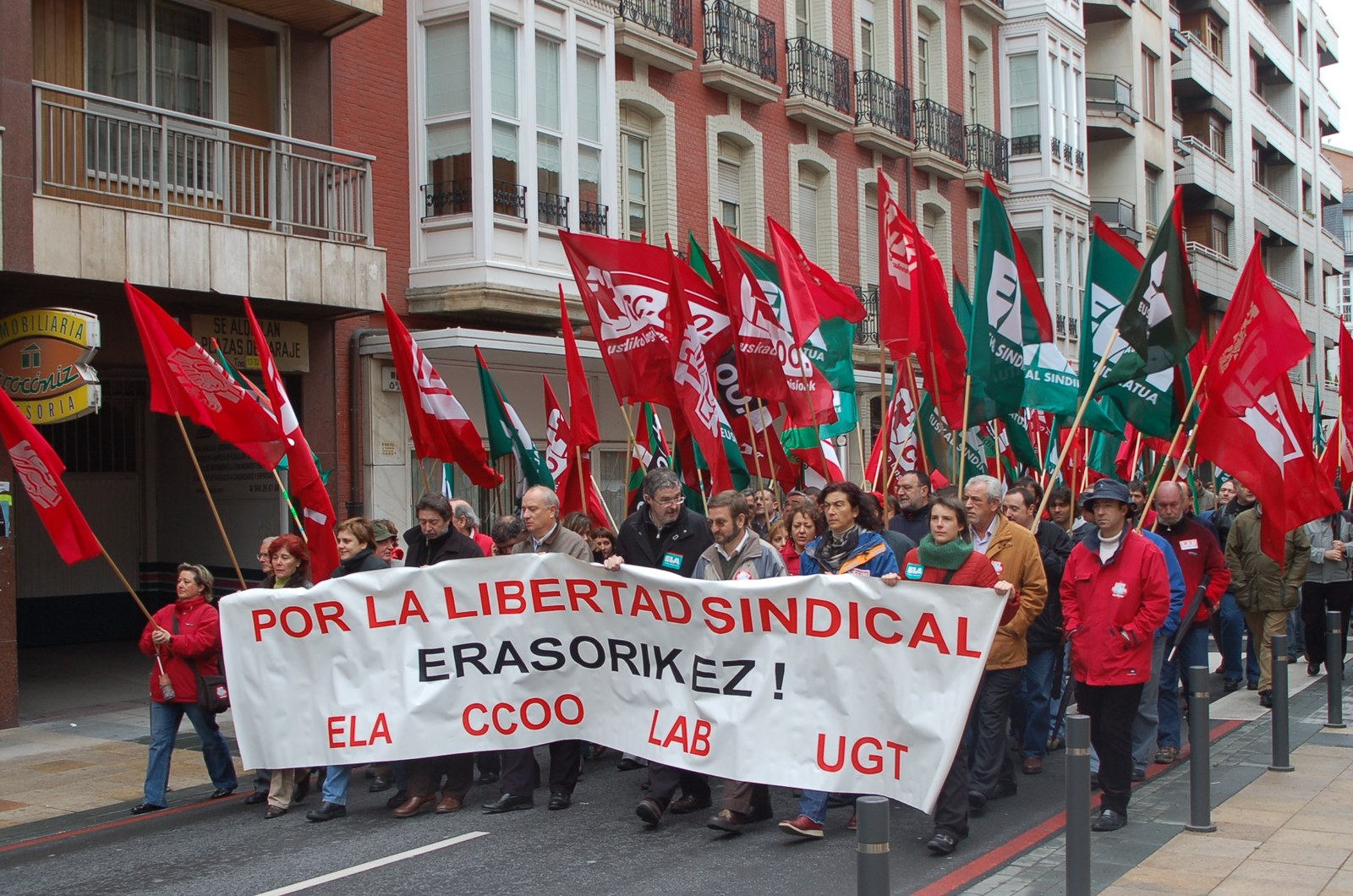 Por la libertad sindical