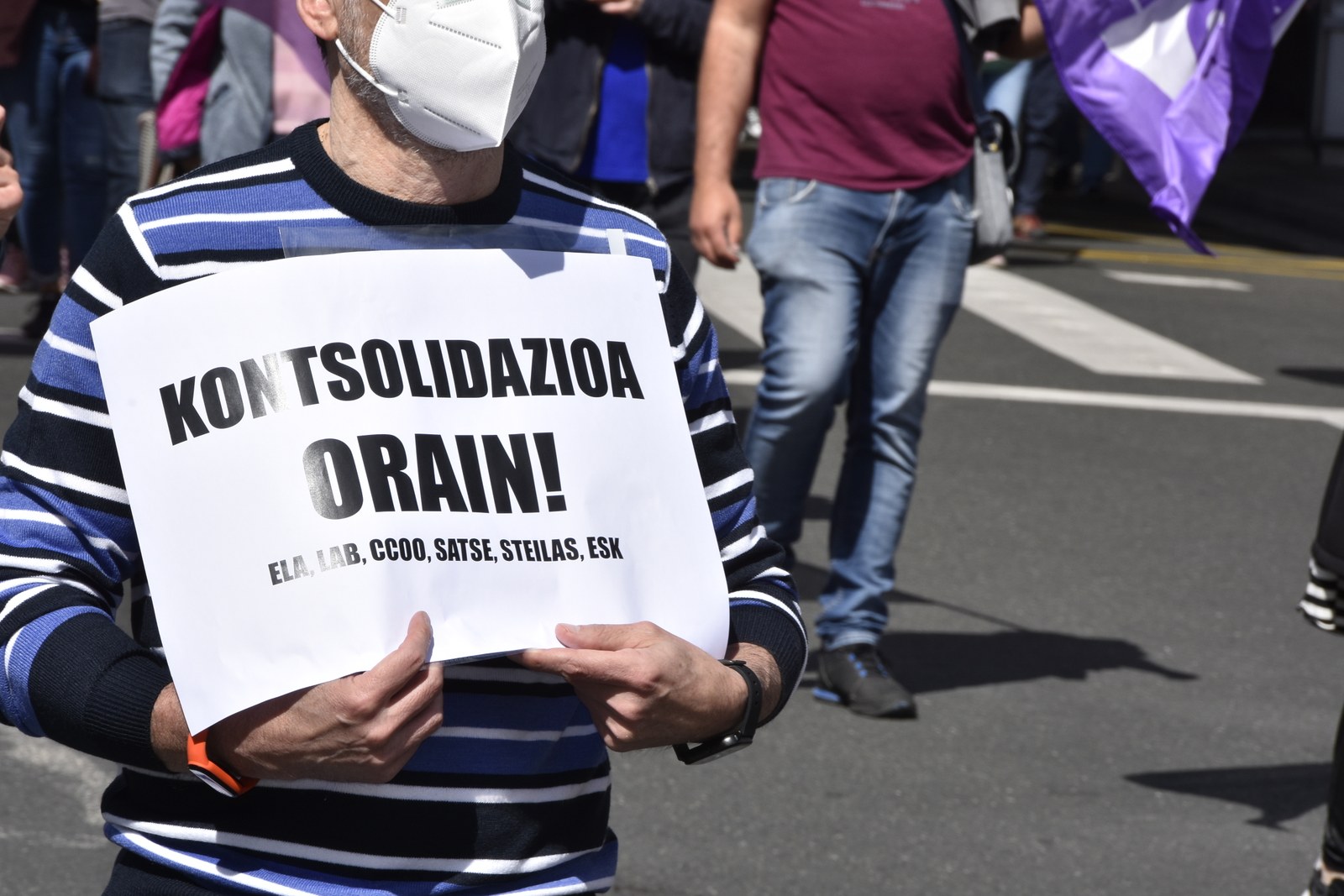 Ronda de reuniones con los partidos políticos, dentro de la campaña para lograr la consolidación del empleo público