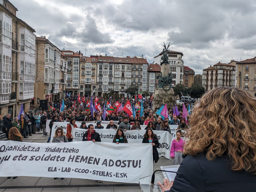 Se ha perdido una oportunidad de poder decidir en Euskal Herria el salario
