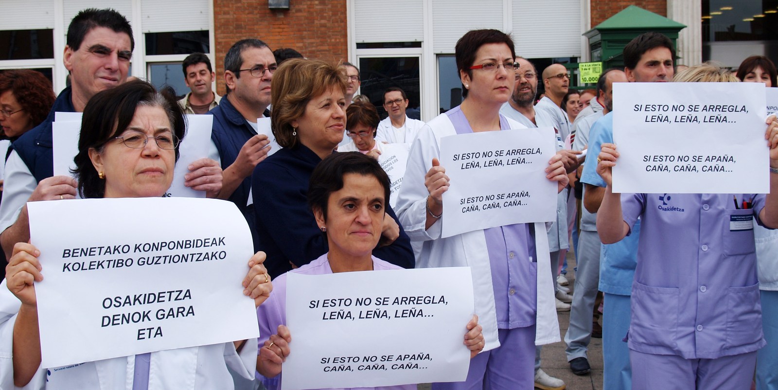 Se mantiene la huelga de 24 horas prevista en Osakidetza