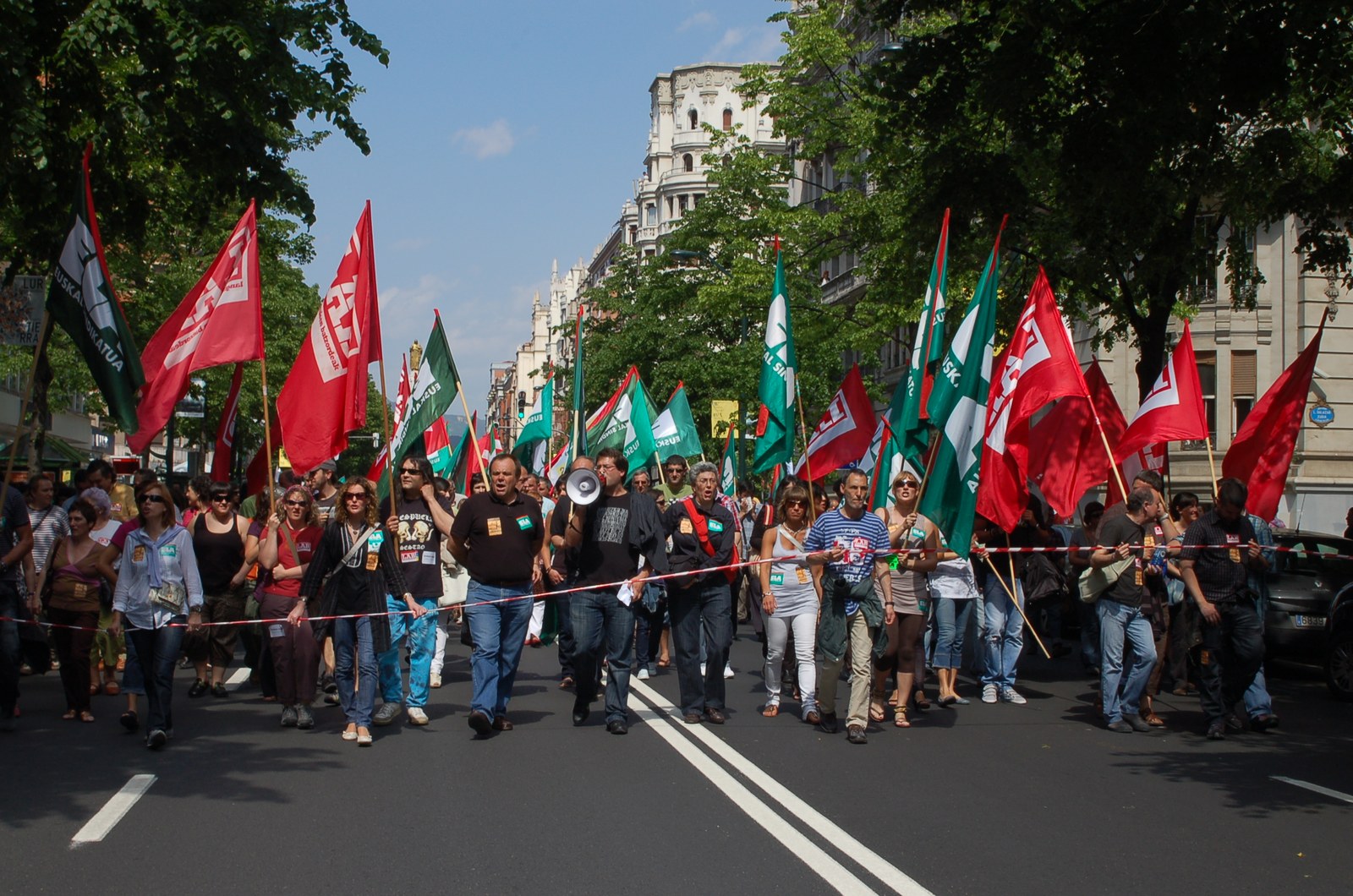 Seguimiento generalizado en la huelga del sector público