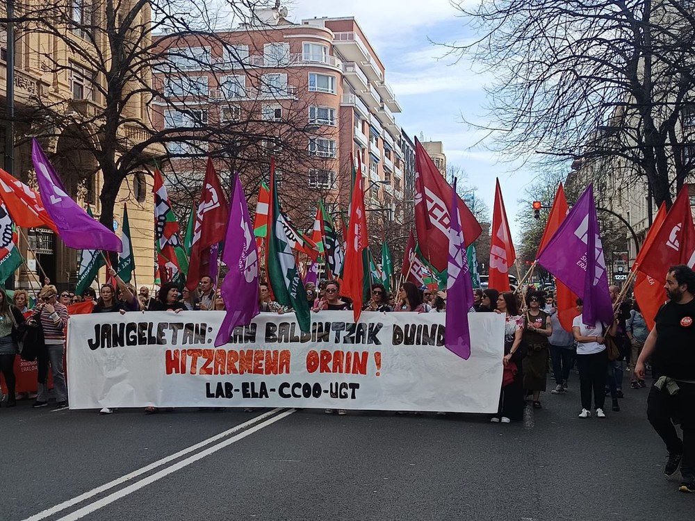 Seguimiento masivo de la huelga