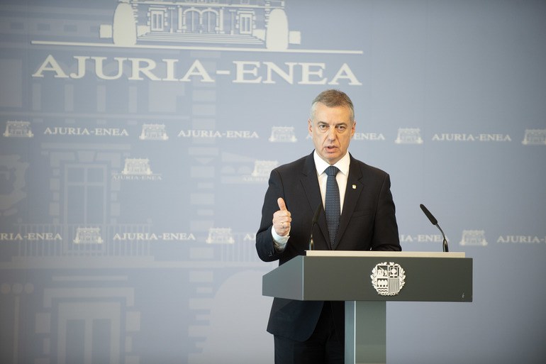 Si el lehendakari Urkullu plantea recortes en los servicios públicos tendrá una respuesta contundente