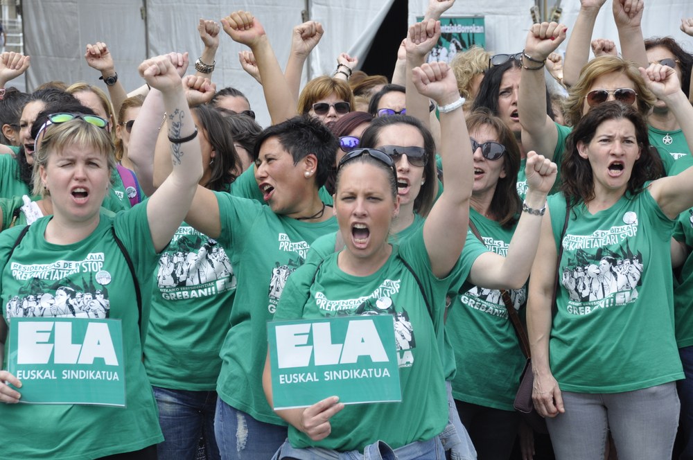 ¡Una imágen vale más que mil palabras! la acampada de #erresidentziakborrokan ha sido un éxito
