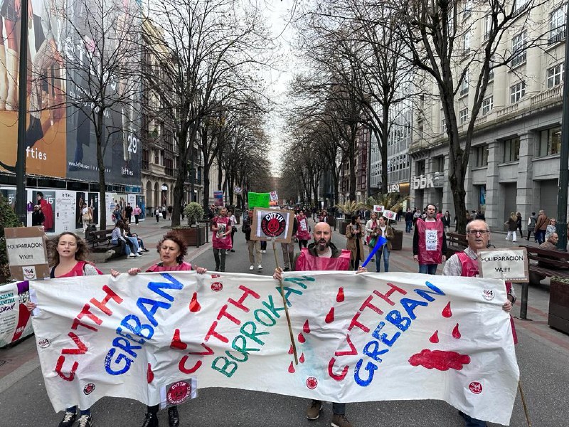 Amplio seguimiento de los cuatro días de huelga en el Centro Vasco de Transfusión y Tejidos Humanos