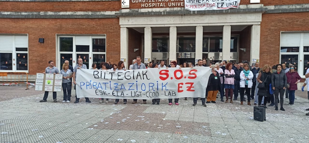 Concentraciones en contra de la centralización y privatización de los almacenes