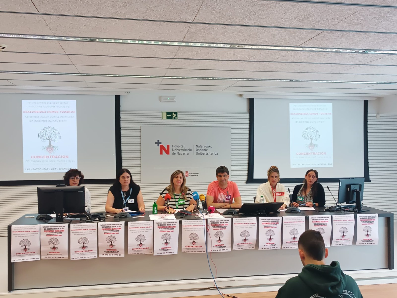 ELA exige mejoras para la plantilla y la Sanidad Pública