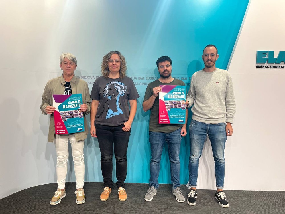 ELA presenta a más de 1.600 candidatos y candidatas con un plan contra la temporalidad y para exigir un nuevo acuerdo de condiciones de trabajo