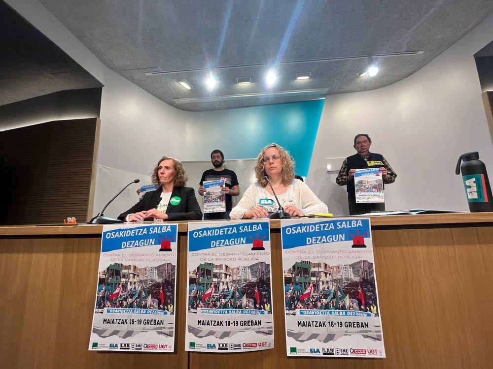 Huelga el 18 y 19 de mayo contra el desmantelamiento de la sanidad pública