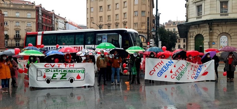 Huelga los días 19, 20, 21 y 22 de abril en el centro de transfusión y tejidos humanos de Osakidetza