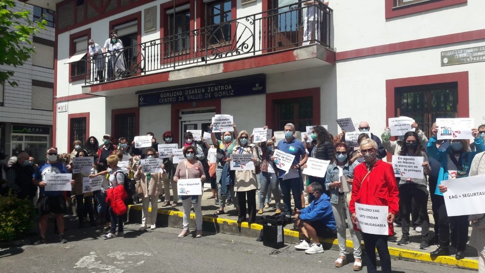 SATSE, ELA, LAB, CCOO, UGT, ESK, SAE y UTESE exigen la reapertura del PAC de Gorliz con todos sus servicios y plantilla