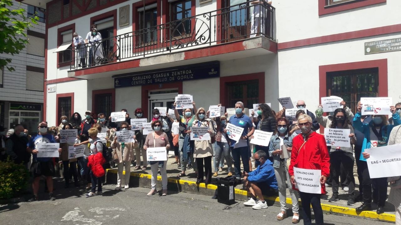 SATSE, ELA, LAB, CCOO, UGT, ESK, SAE y UTESE exigen la reapertura del PAC de Gorliz con todos sus servicios y plantilla SATSE, ELA, LAB, CCOO, UGT, ESK, SAE y UTESE exigen la reapertura del PAC de Gorliz con todos sus servicios y plantilla