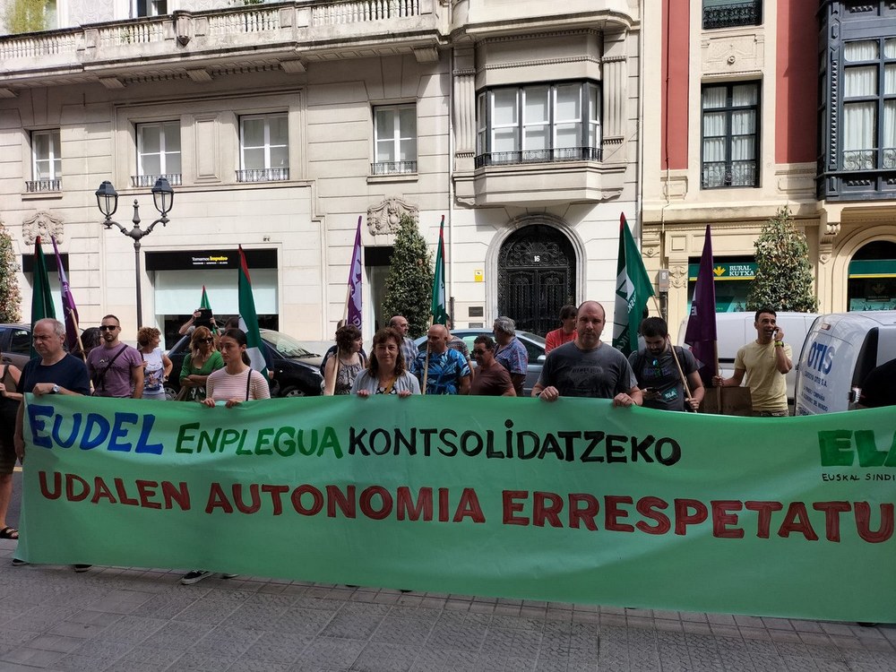 ELA pide que los procesos de consolidación del empleo se realicen en cada Ayuntamiento
