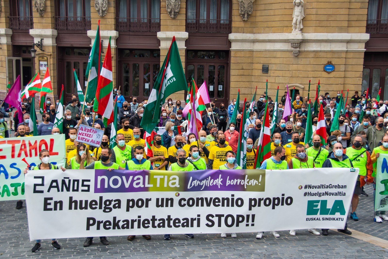 Fuerzan el despido de 11 personas en Zaratamo como represión sindical por secundar la huelga