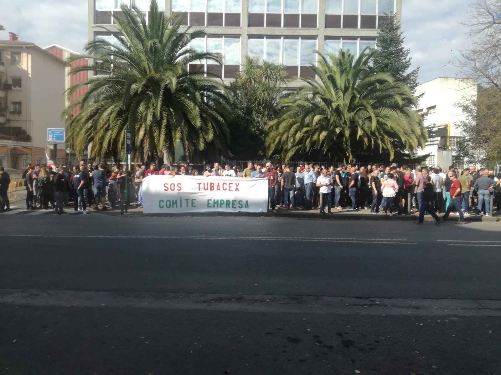 Huelga de 24 horas en Tubacex para denunciar la dejación de la empresa en materia de seguridad y salud laboral