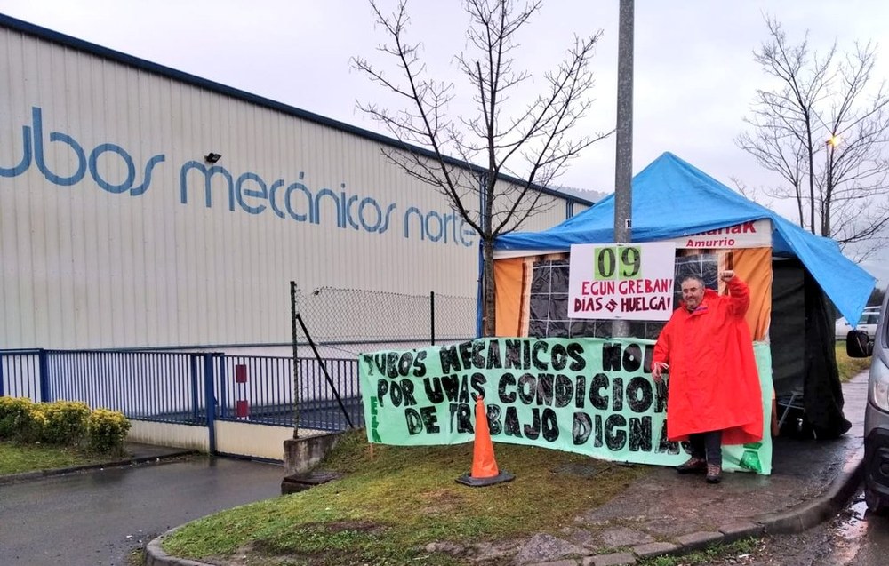 Huelga indefinida en Tubos Mecánicos Norte, de Murga