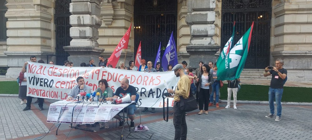 Huelga indefinida contra el cierre y los despidos