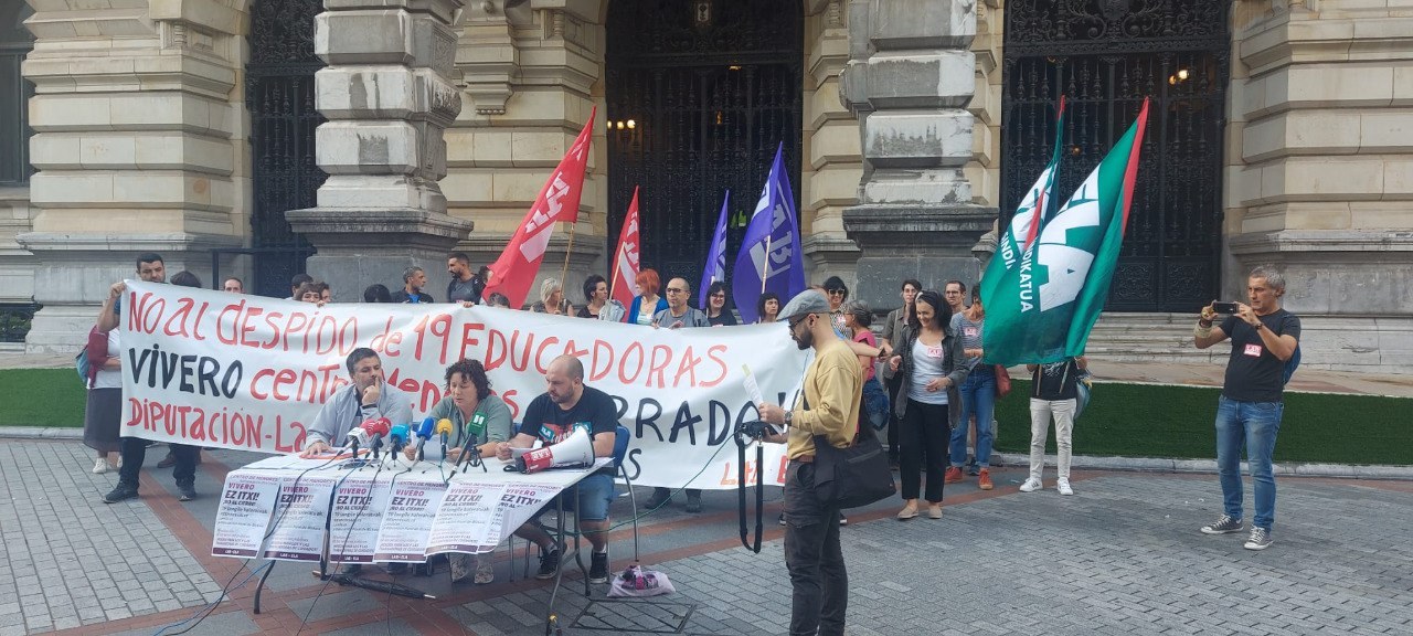 Huelga indefinida contra el cierre y los despidos