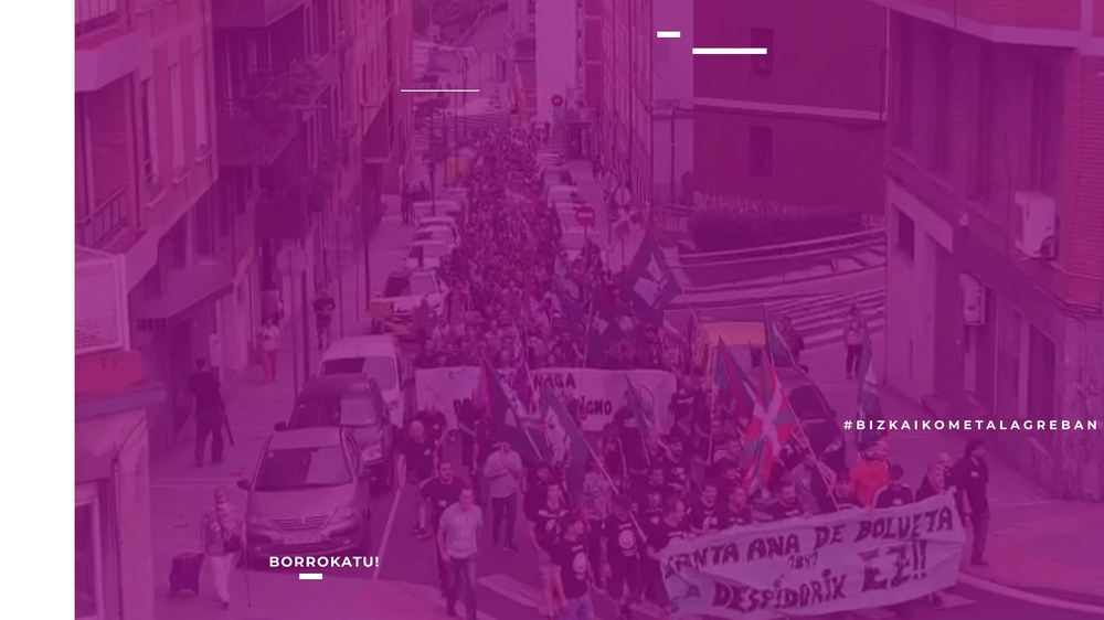 Metal de Bizkaia en huelga 28O