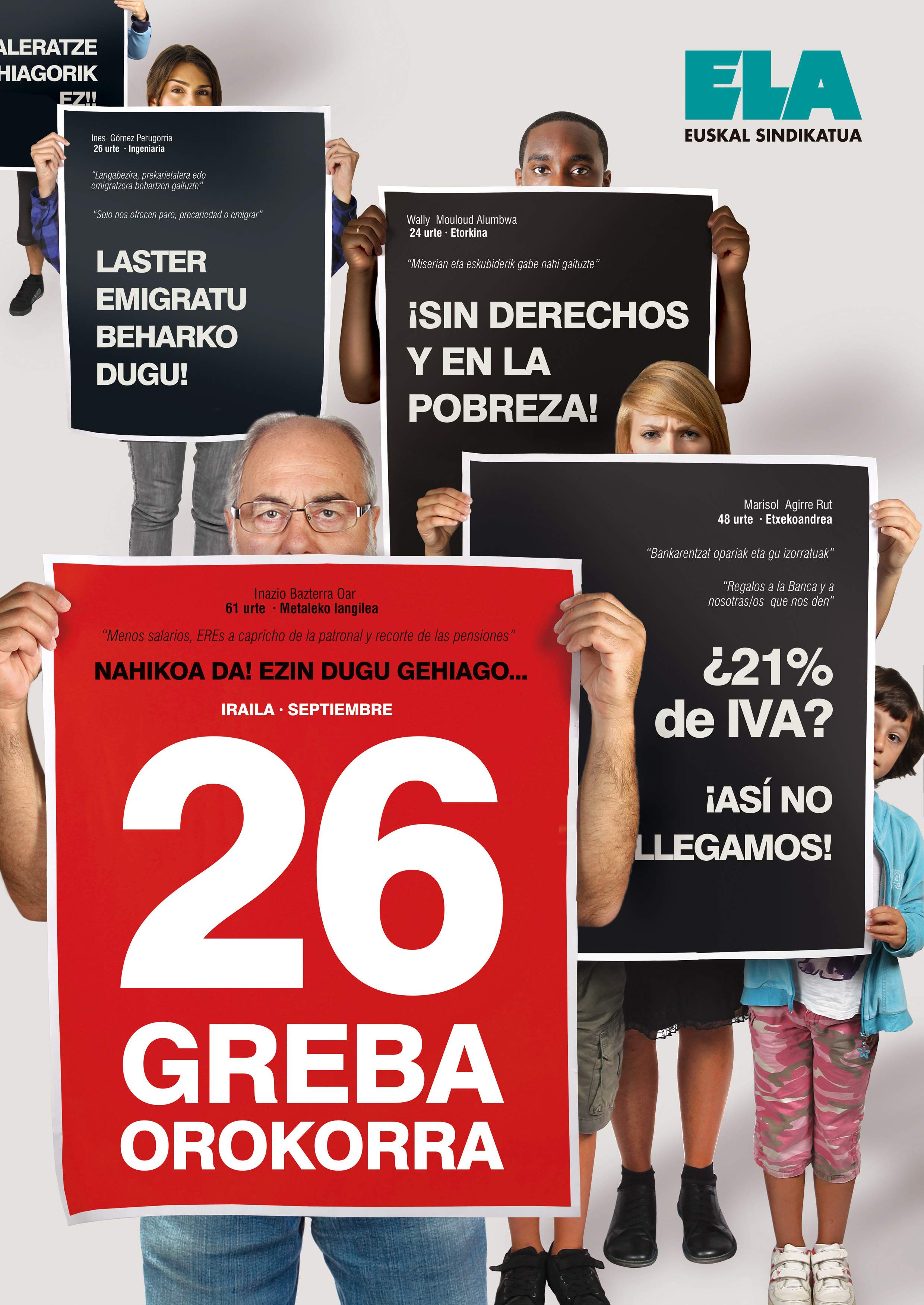 i26 cartel huelga setiembre 2012