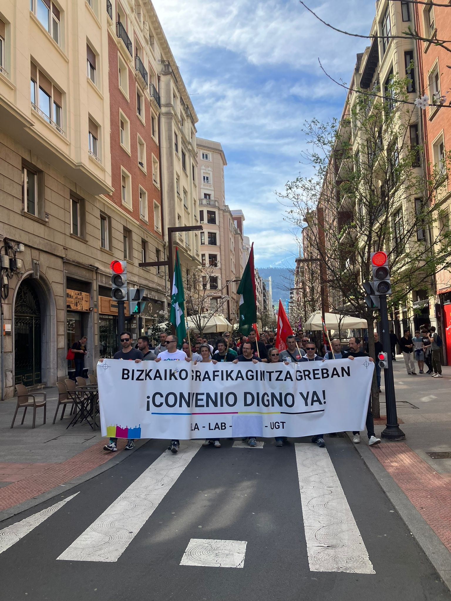 Huelga por un convenio digno