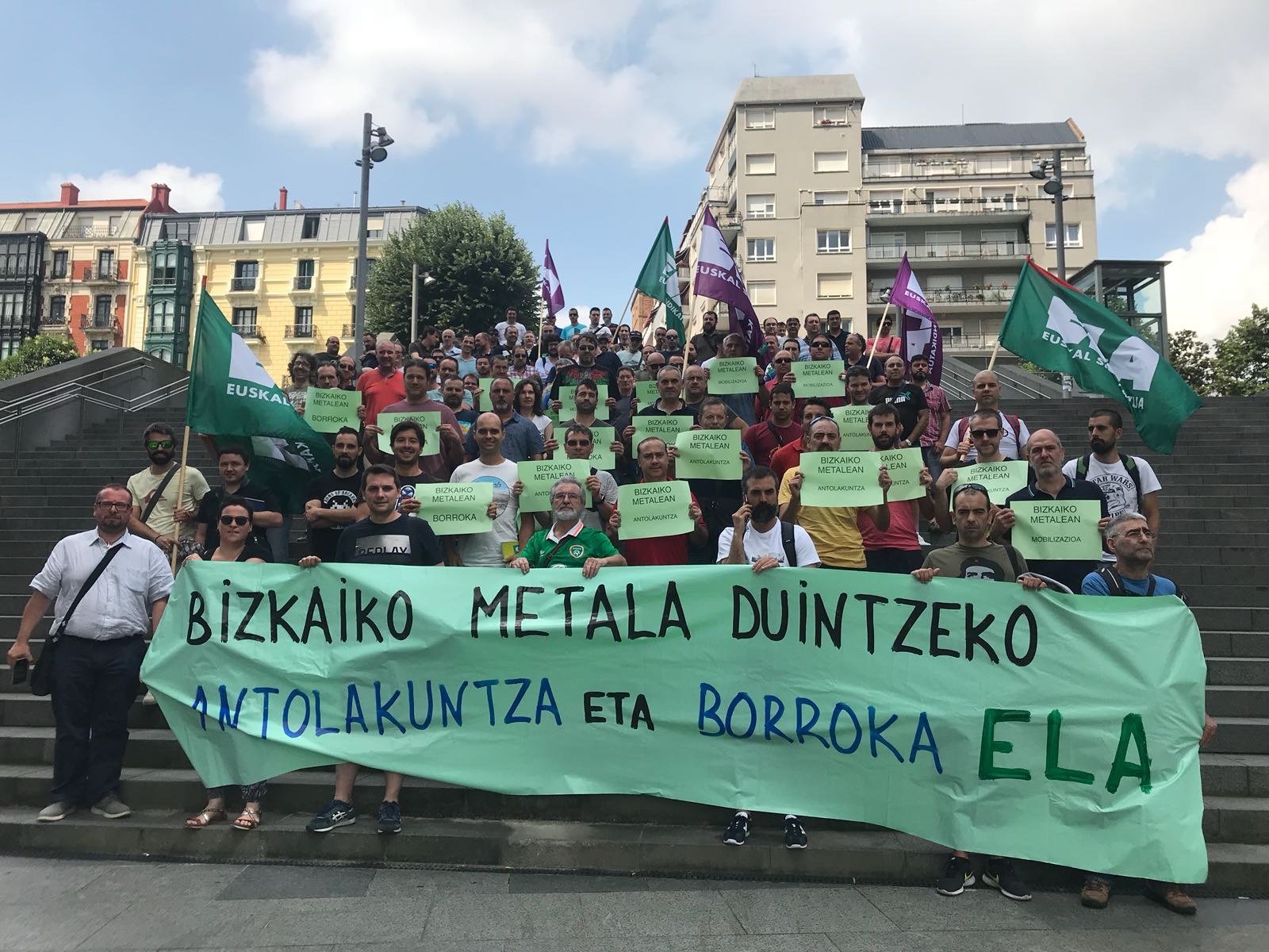 Asamblea de delegados y delegadas del Metal de Bizkaia