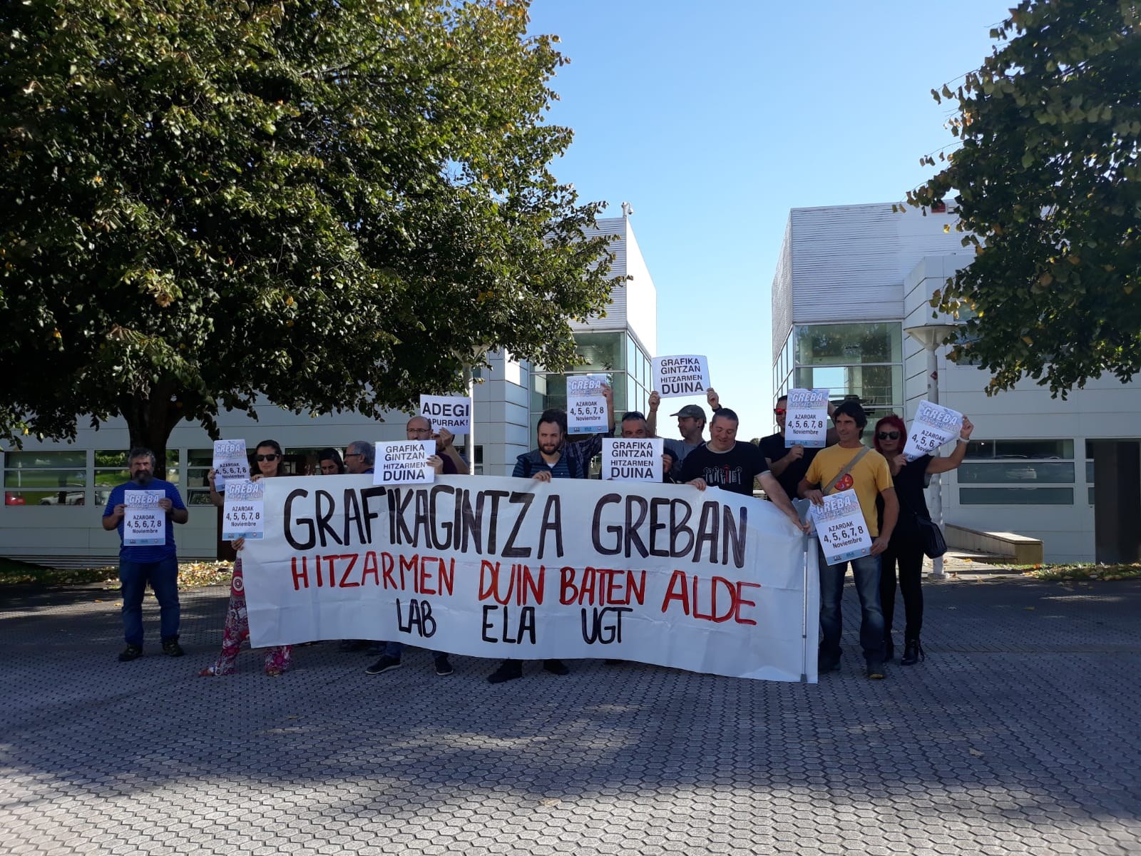 Cinco nuevas jornadas de huelga en el sector de Artes Gráficas de Gipuzkoa