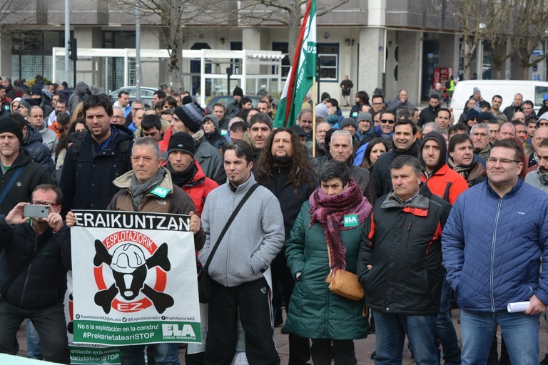 Constituída la mesa de negociación del convenio de la construcción de Gipuzkoa