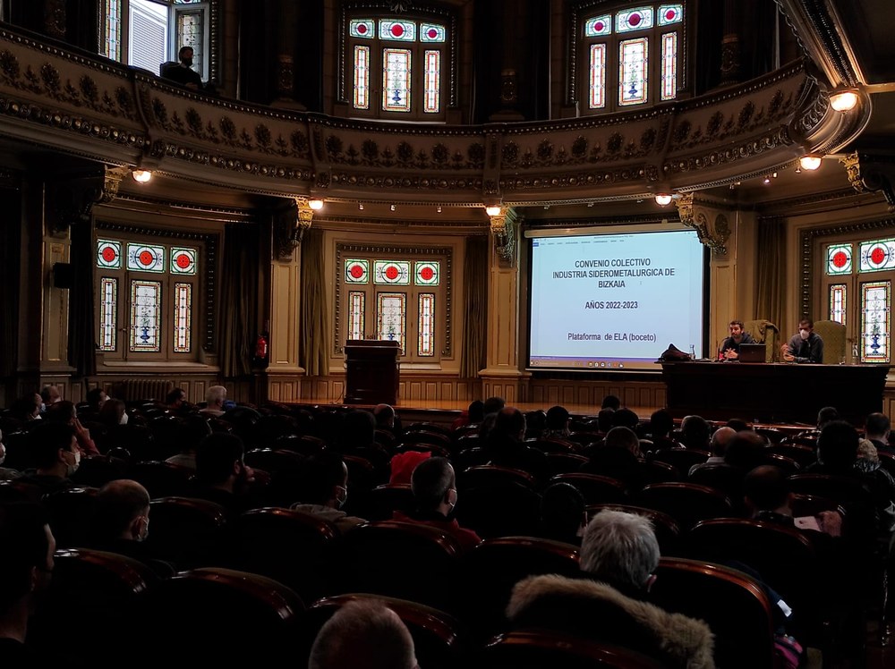 Asamblea de militantes del metal de Bizkaia