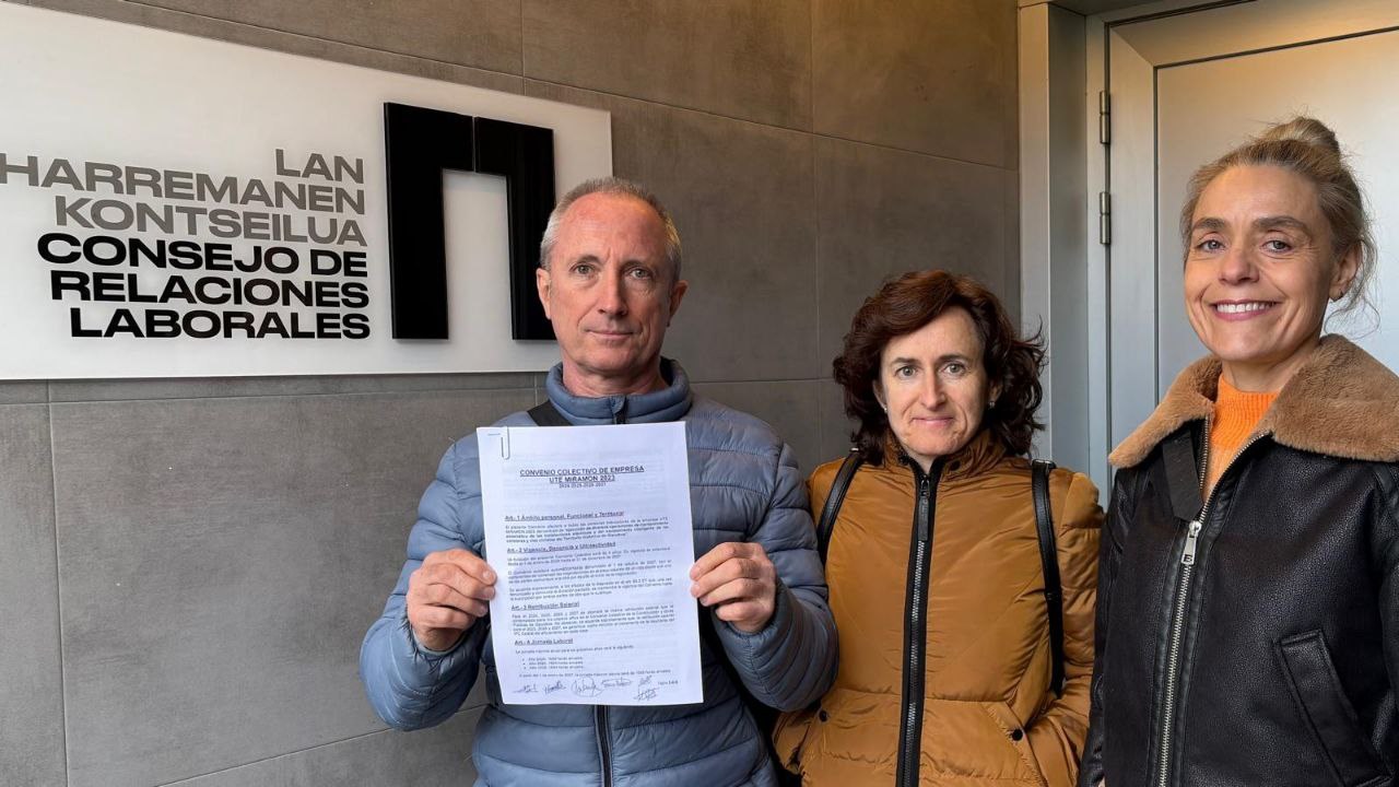 ELA consigue un convenio de empresa que reduce 92 horas la jornada anual ELA consigue un convenio de empresa que reduce 92 horas la jornada anual