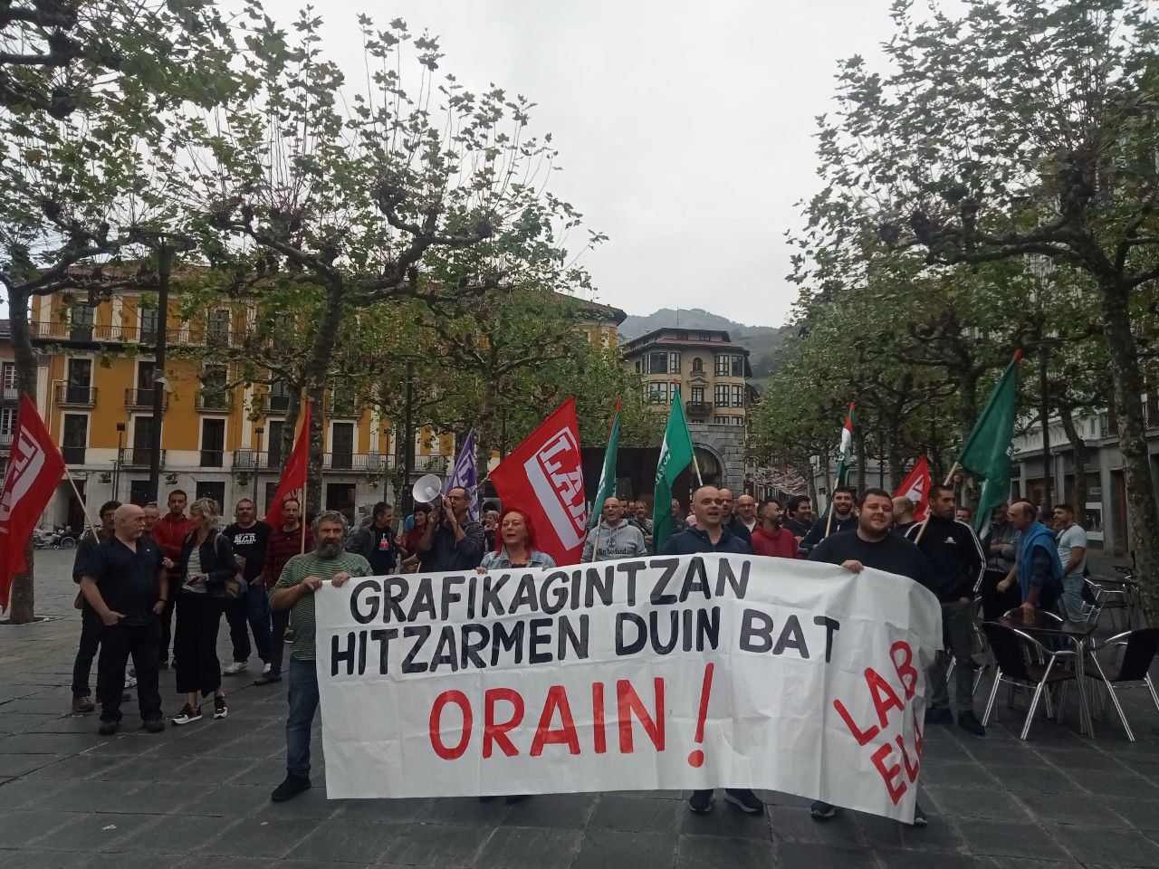 No descartan más jornadas de huelga en Artes de Gipuzkoa si la patronal continúa sin negociar ELA
