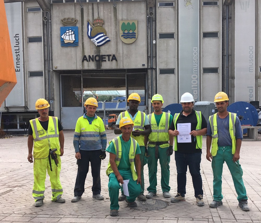 ELA exige que subsanen inmediatamente los incumplimientos detectados en las obras de remodelación de Anoeta
