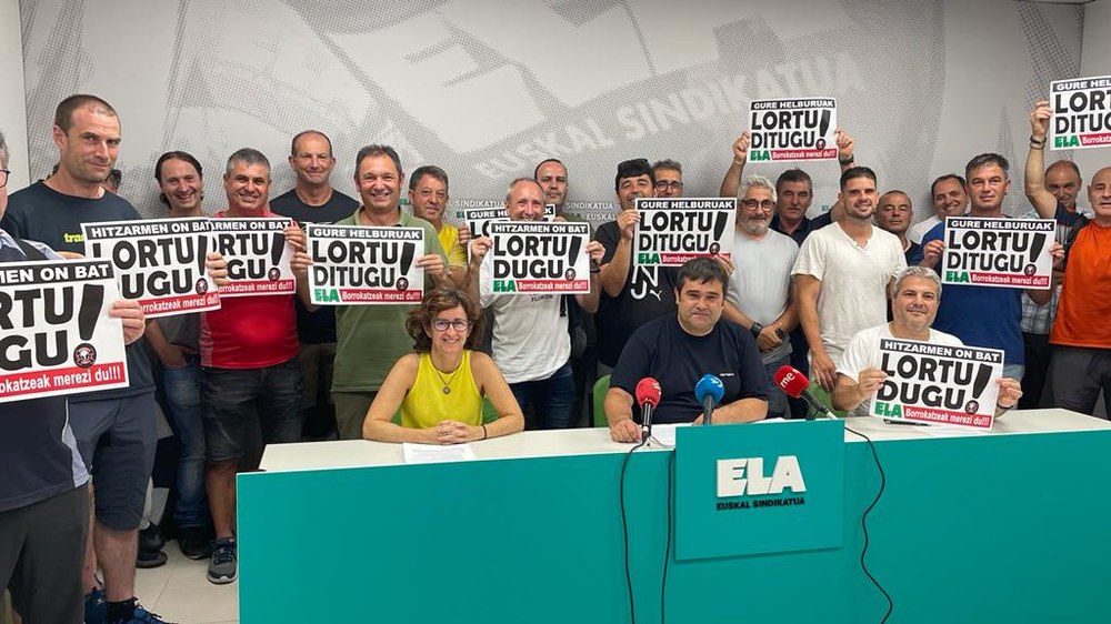 ELA firmará el convenio de la construcción de Gipuzkoa