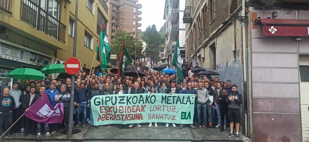 ELA logra el convenio con más derechos y con la mayor subida salarial de Hego Euskal Herria