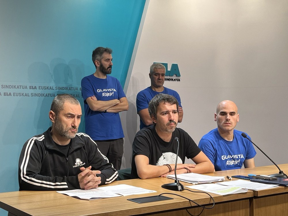 ELA plantea al Gobierno Vasco que entre en el capital de Glavista para defender los 2,5 millones invertidos hasta ahora