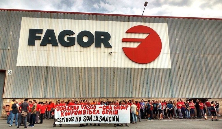 ELA y LAB exigen a Edesa Industrial, Fagor y al Gobierno de Gasteiz que apuesten por el empleo