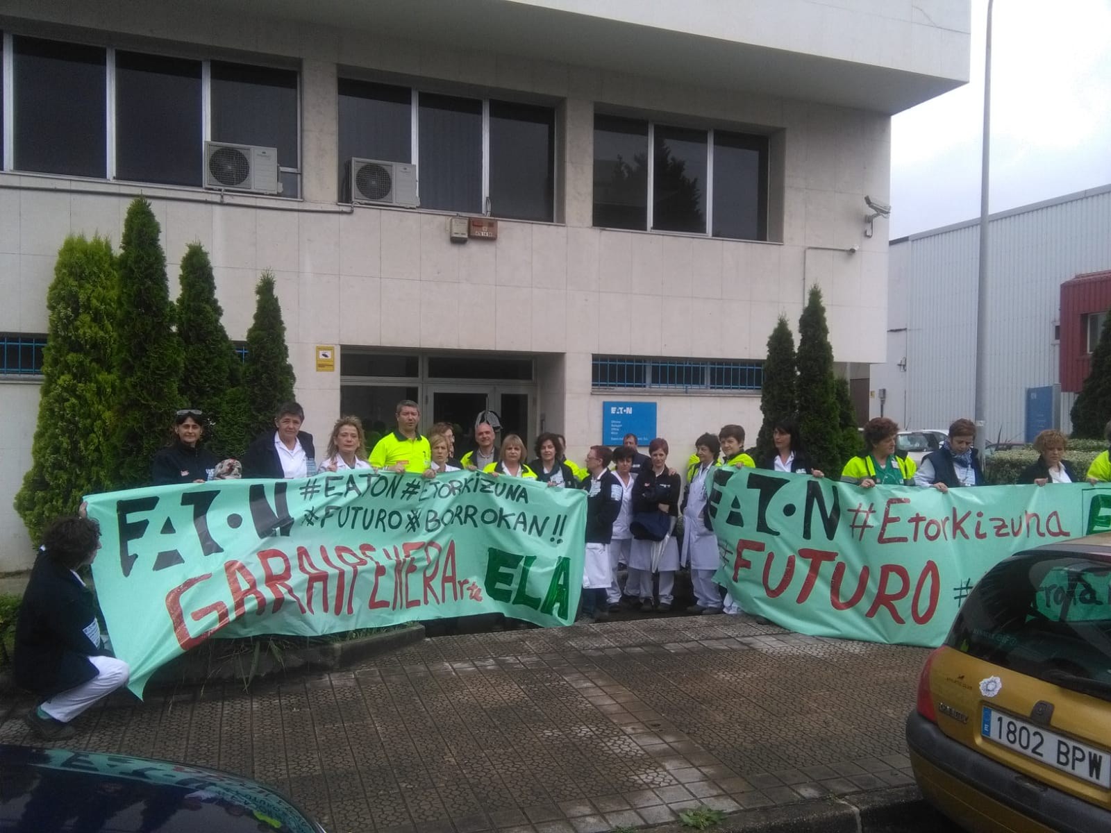 Huelga en Eaton