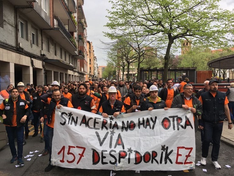 La dirección de Productos Tubulares retira el ERE de extinción